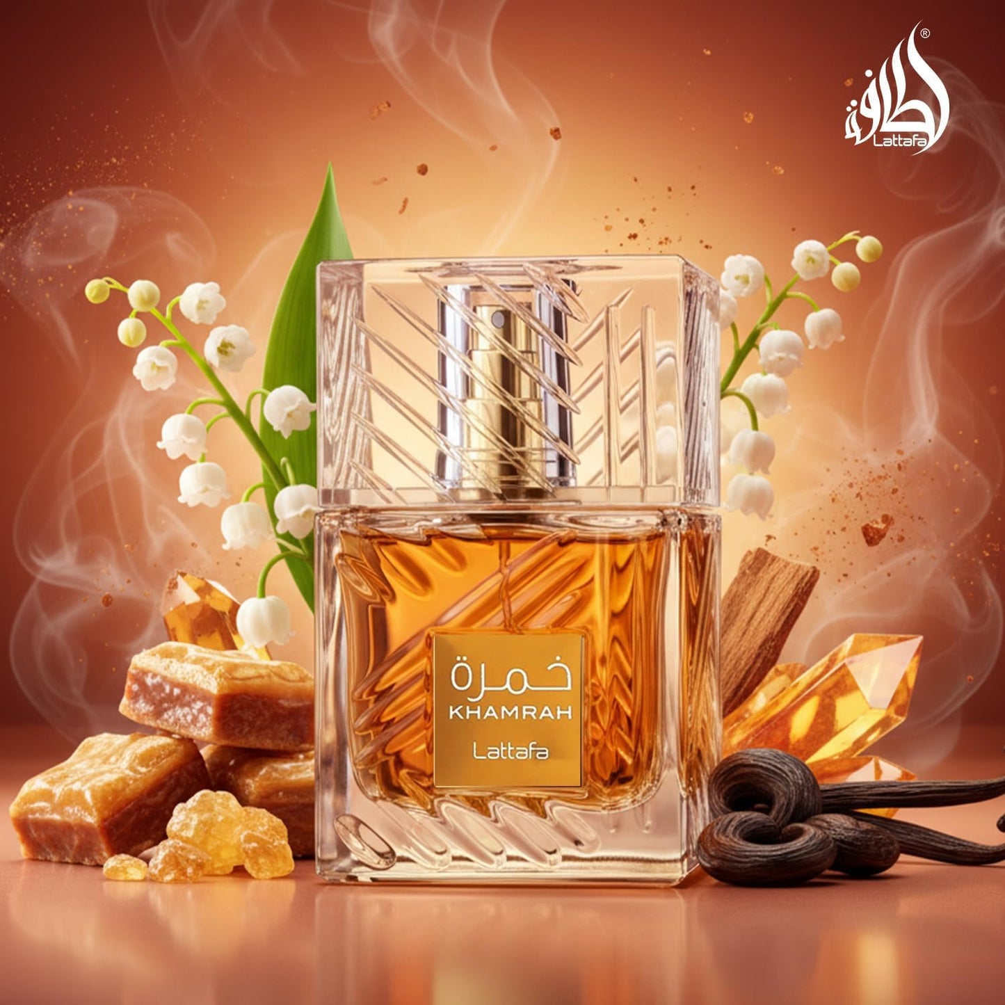 Khamrah Lattafa Parfums Unisex Eau de Parfum 100 ml Vanilla Sweet Warm Spicy Woody Vanilla