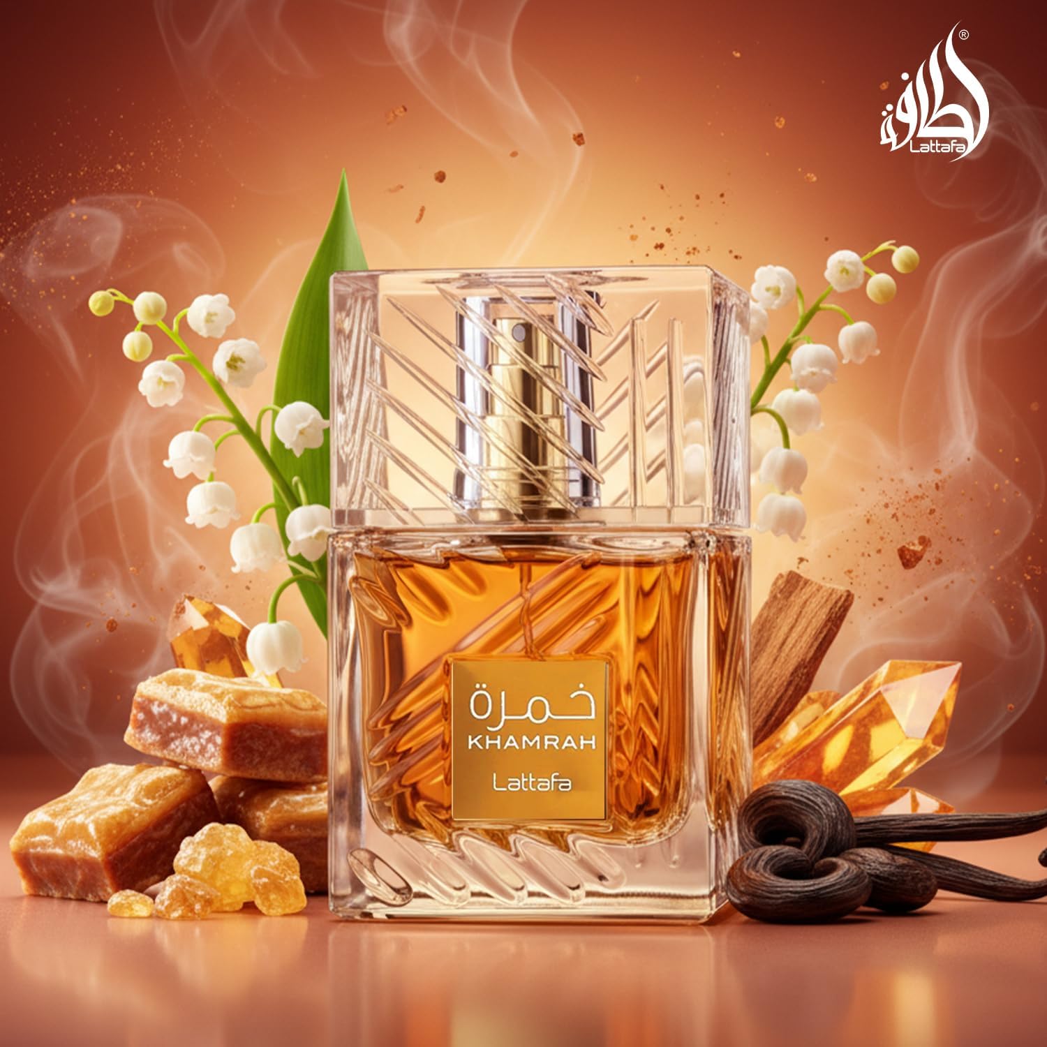 Khamrah Lattafa Parfums Unisex Eau de Parfum 100 ml Vanilla Sweet Warm Spicy Woody Vanilla